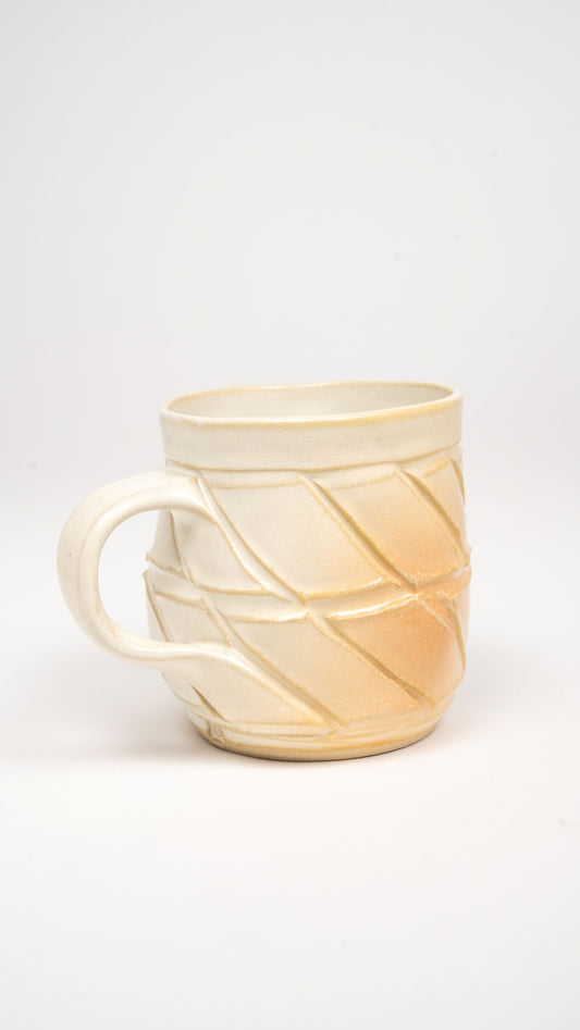 Twisted Mug - White Blush